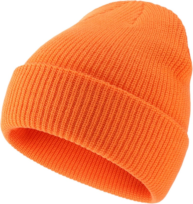 Connectyle Classic Double Layer Knit Beanie Hat Warm Thick Acrylic Winter Hats Daily Cuffed Beanies Watch Hat for Men Women - Image 2
